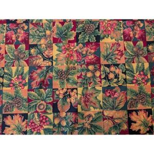 3.2 Yards Cranston Print Works Fabric Autumn Fall Leaves Patchwork 116x44